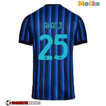 Moške Nogometnih dresov Inter Milan Manuel Akanji #25 Domači 2025-26 Kratki rokavi